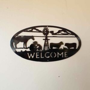 Welcome Farm | Creative Metal Art