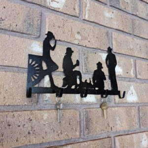 Men Around Fire | Key Hooks